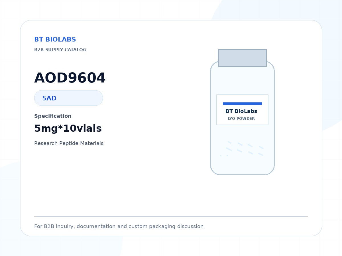 AOD9604 5mg*10vials product image