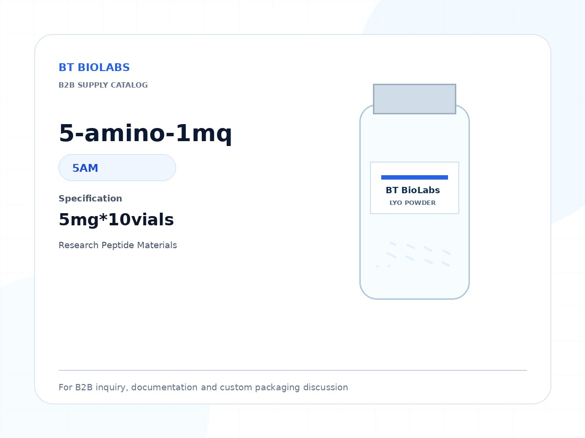 5-amino-1mq 5mg*10vials product image