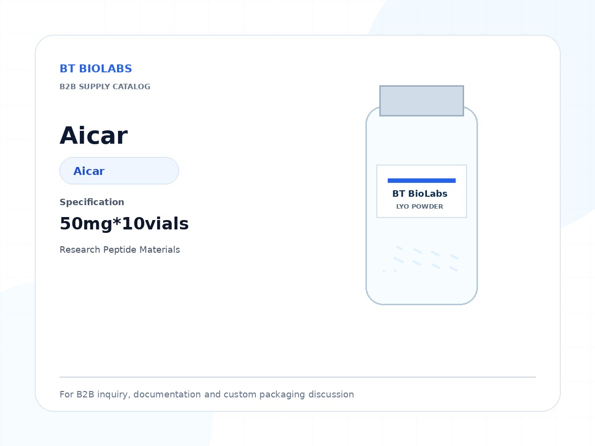 Aicar 50mg*10vials product image