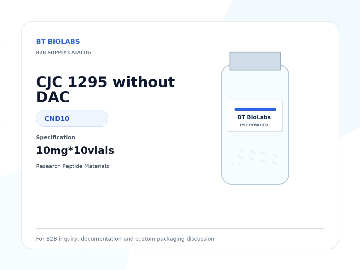 CJC 1295 without DAC 10mg*10vials product image