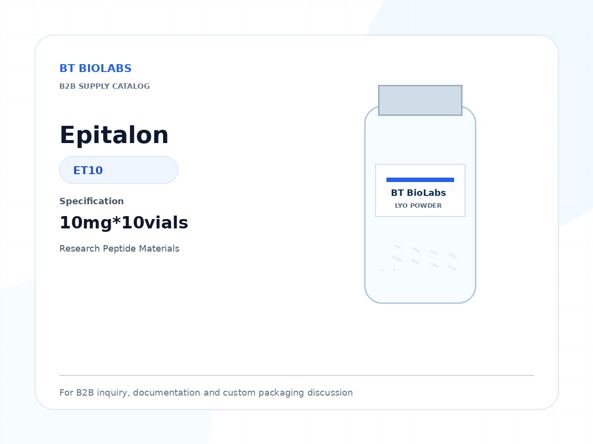 Epitalon 10mg*10vials product image