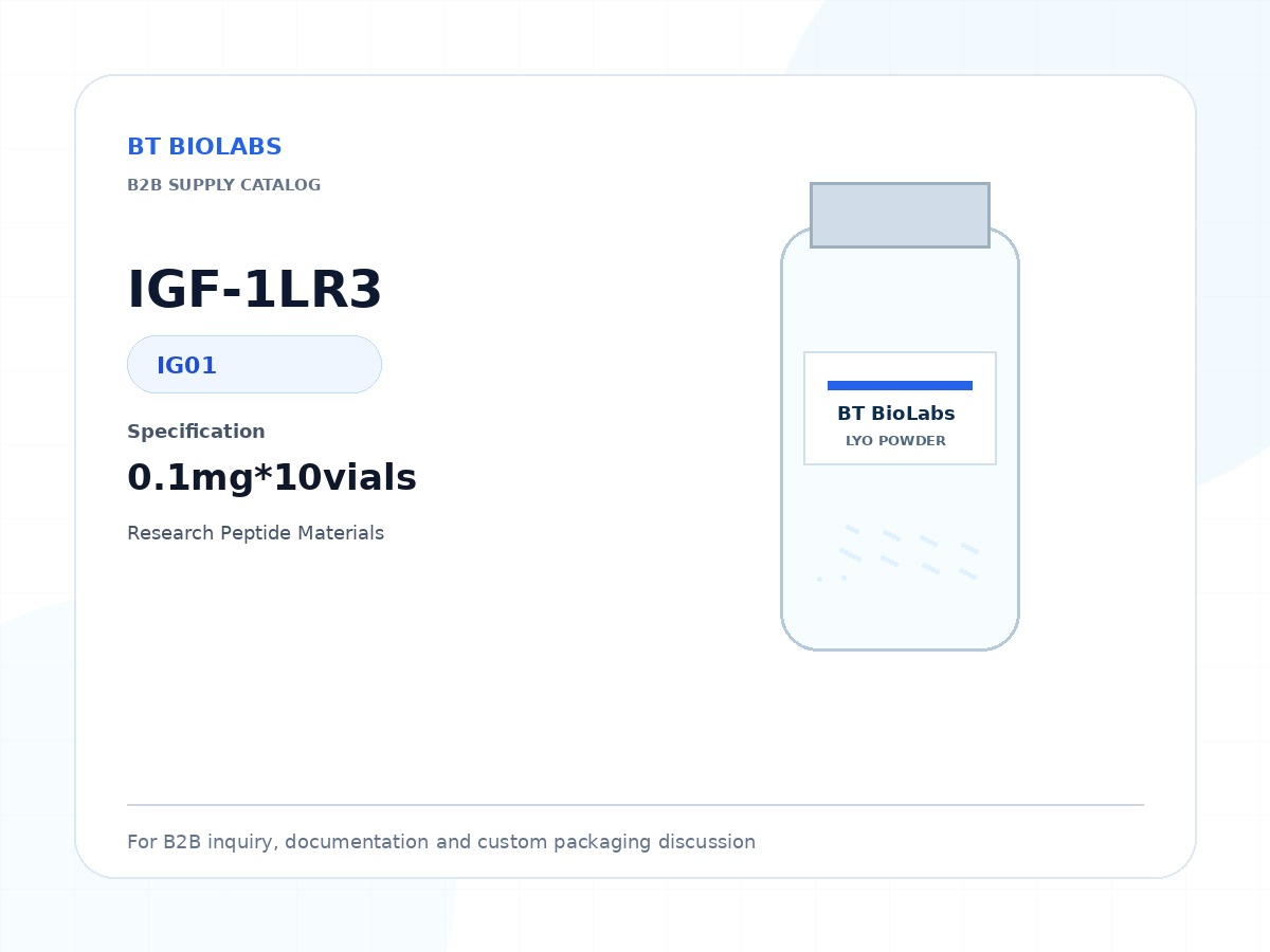 IGF-1LR3 0.1mg*10vials product image