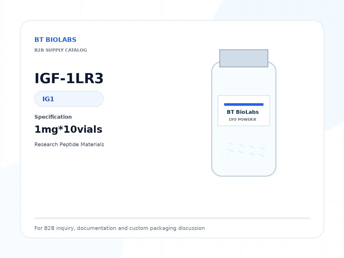 IGF-1LR3 1mg*10vials product image