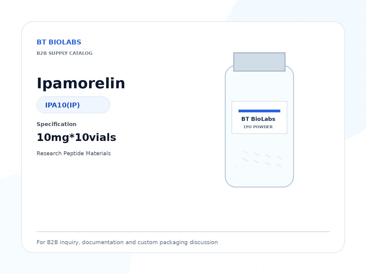 Ipamorelin 10mg*10vials product image