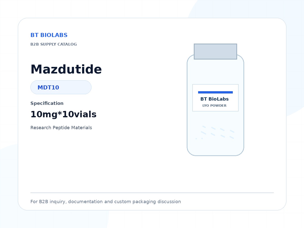 Mazdutide 10mg*10vials product image