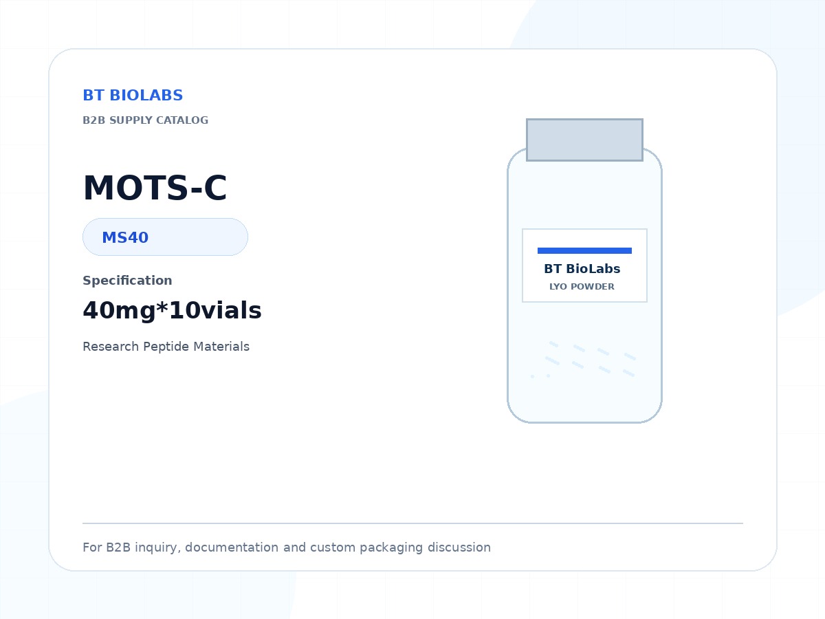 MOTS-C 40mg*10vials product image