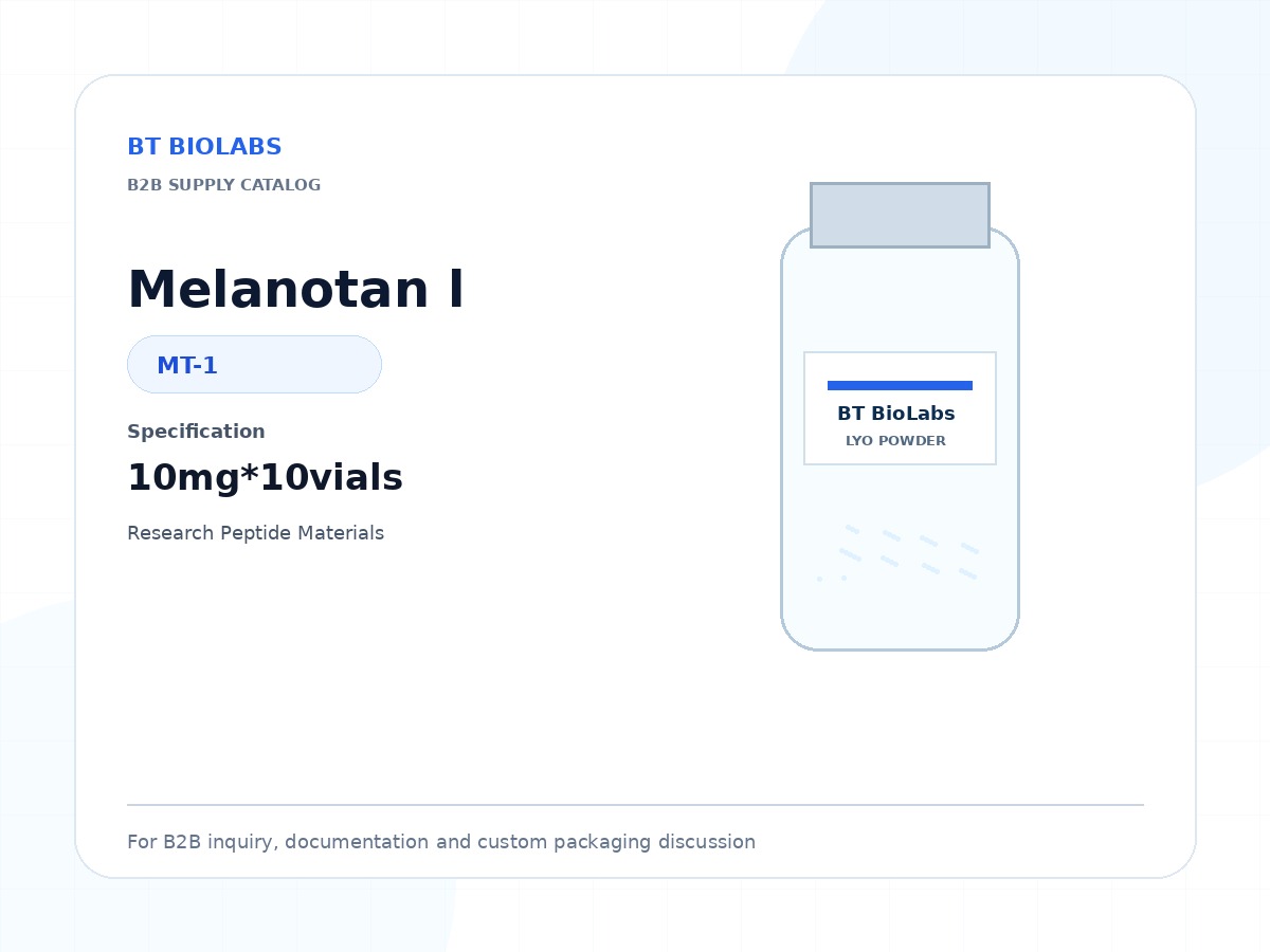 Melanotan l 10mg*10vials product image