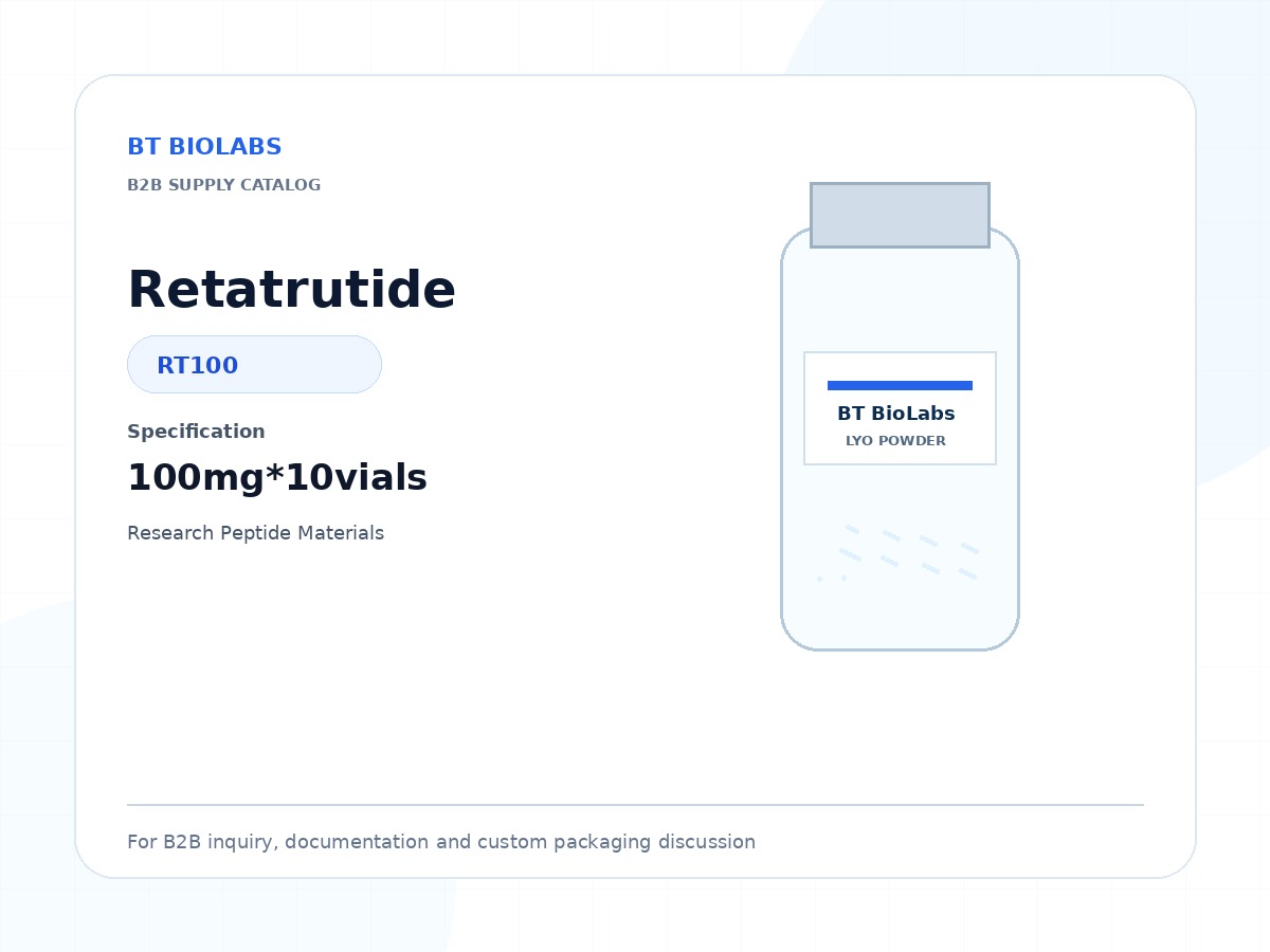 Retatrutide 100mg*10vials product image