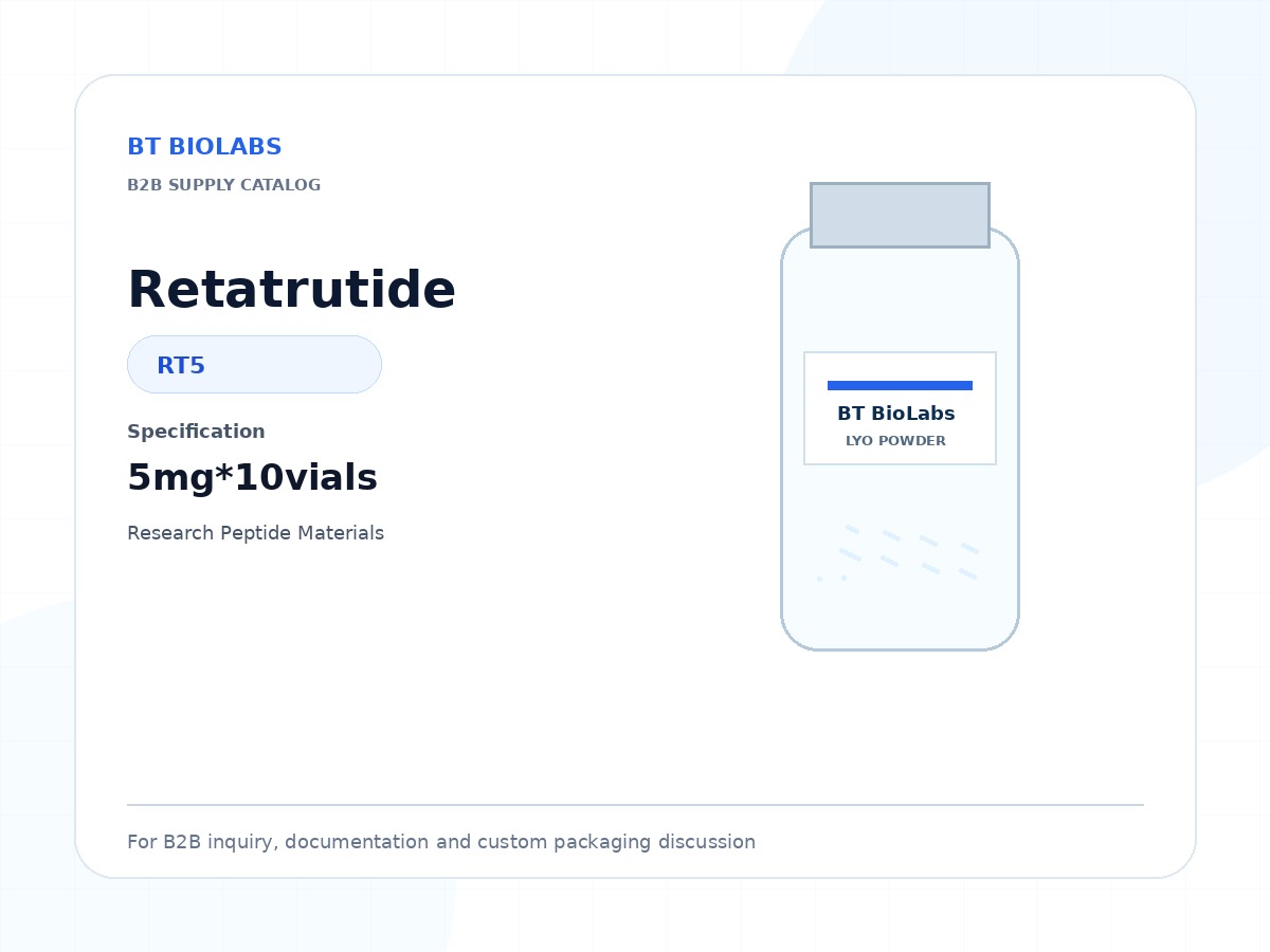 Retatrutide 5mg*10vials product image