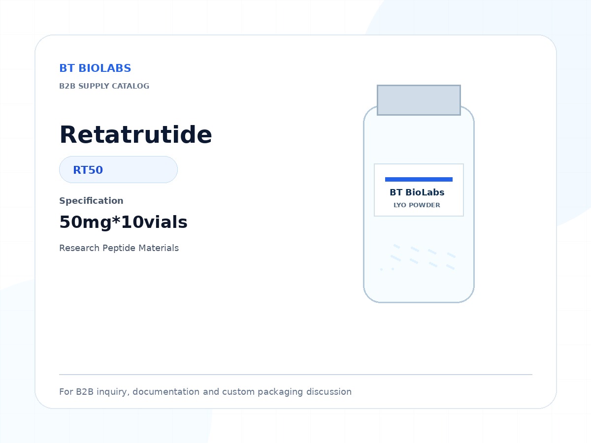 Retatrutide 50mg*10vials product image