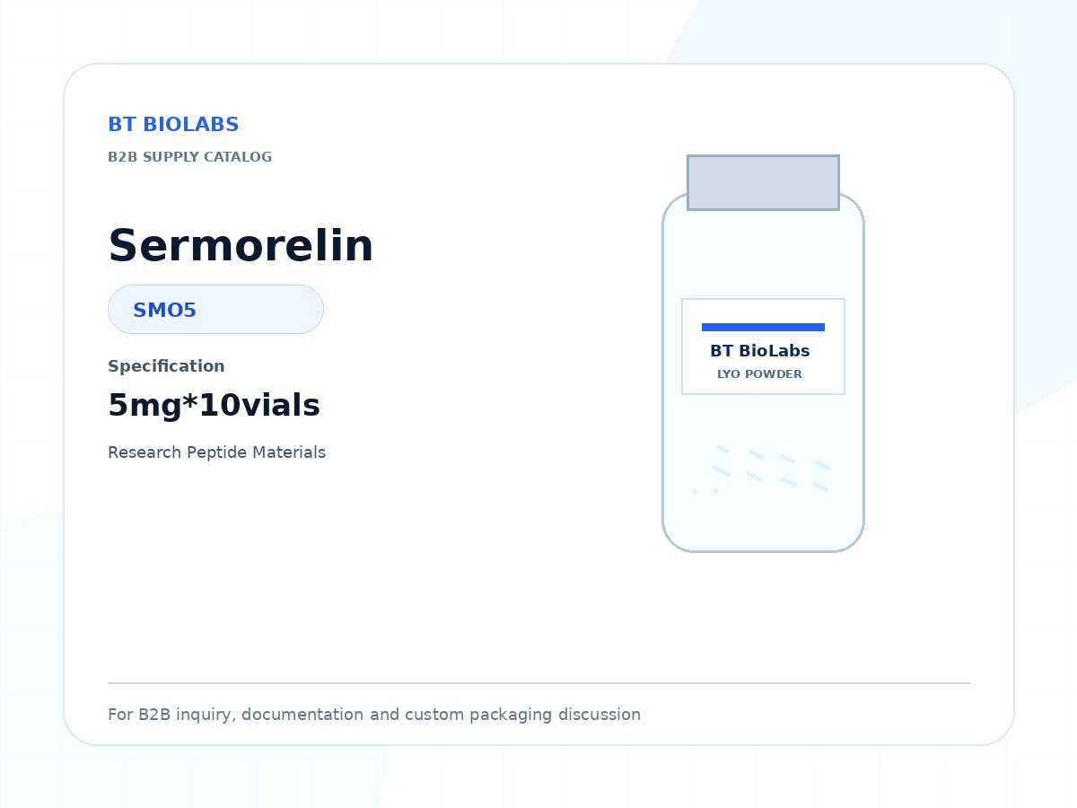 Sermorelin 5mg*10vials product image