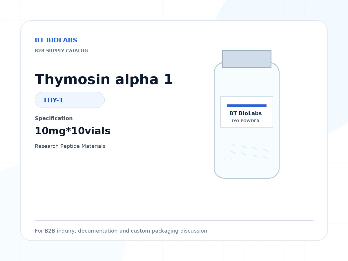 Thymosin alpha 1 10mg*10vials product image