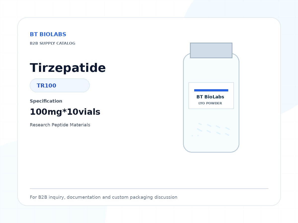 Tirzepatide 100mg*10vials product image