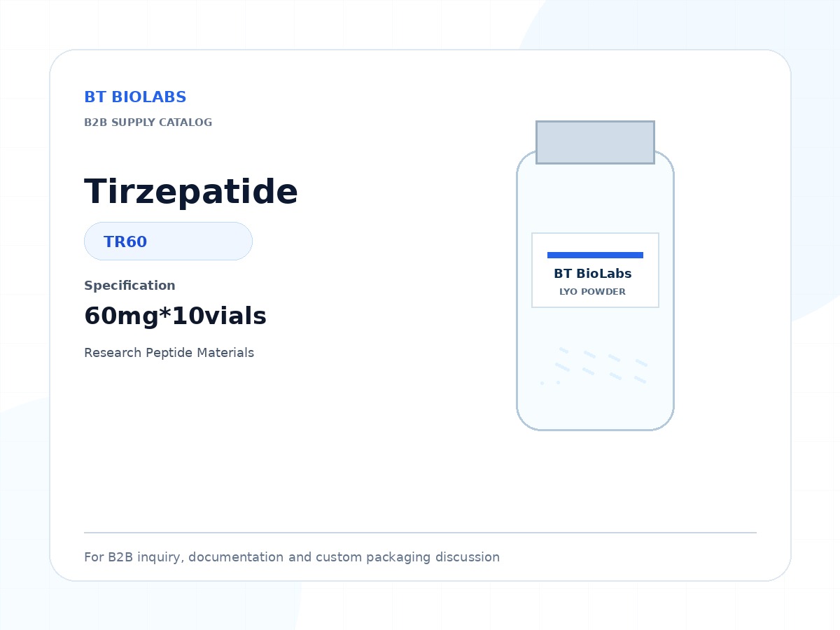 Tirzepatide 60mg*10vials product image